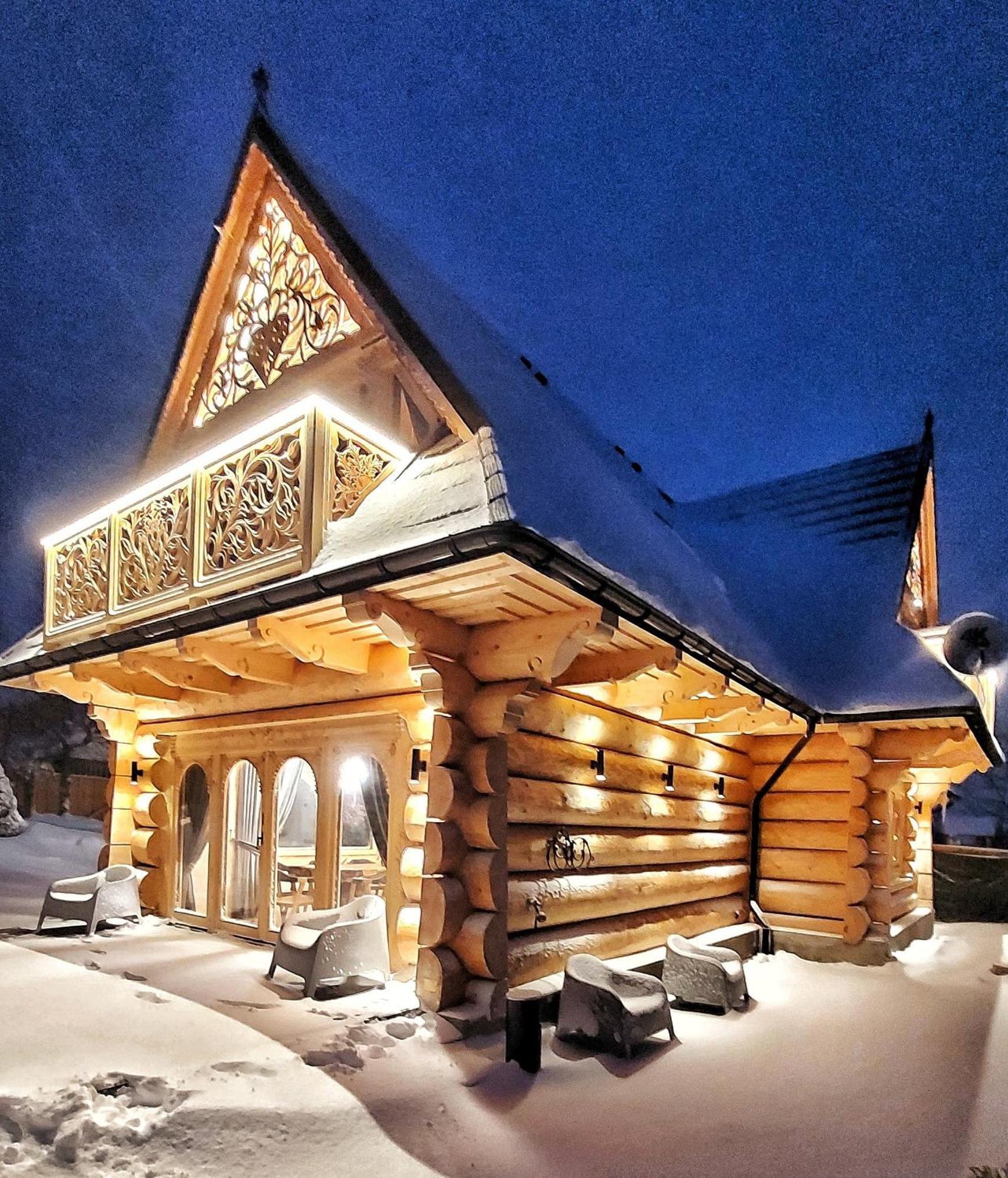 Bajkowa Chata 3 Magiczne Domki Jacuzzi Murzasichle Buitenkant foto