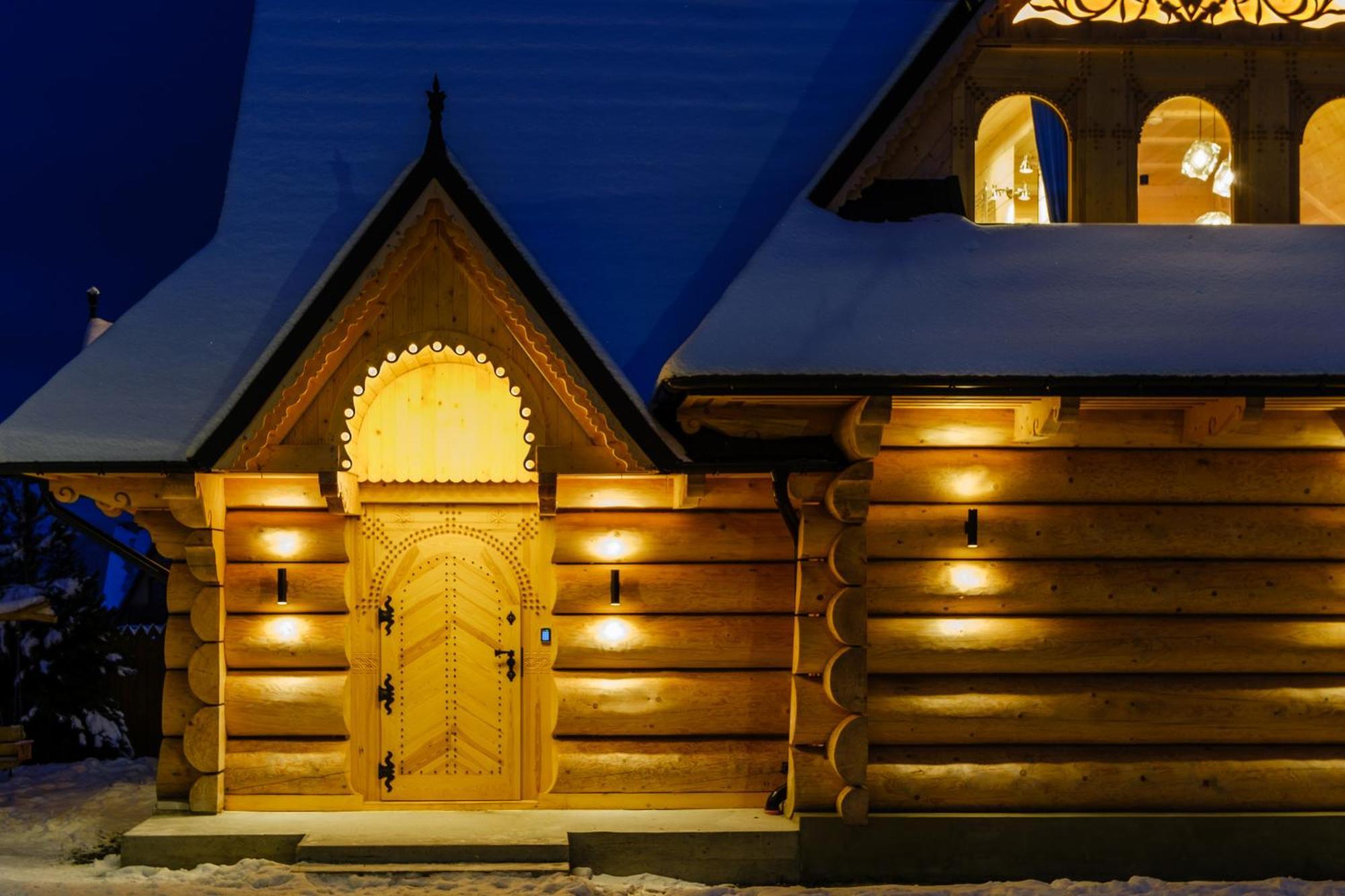 Bajkowa Chata 3 Magiczne Domki Jacuzzi Murzasichle Buitenkant foto