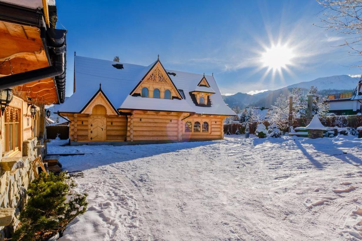 Bajkowa Chata 3 Magiczne Domki Jacuzzi Murzasichle Buitenkant foto